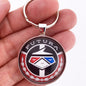 Vintage 1968-69 FORD FALCON SPORTS COUPE FUTURA Emblem 1.2" Diameter Keychain