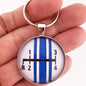 Ford Mustang 4 Speed Shifter Knob 1967 1968 1969 1.2" Diameter Keychain