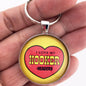 Vintage Hooker Headers Logo 1.2" Diameter Keychain