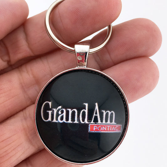 1973-1975 Pontiac Grand Am Fender Emblem Badge Ornament 1.2" Diameter Keychain