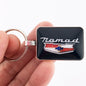 Vintage 1955 Chevy Nomad CHROME Tailgate Script Emblem Badge 1 x 1.25 Keychain