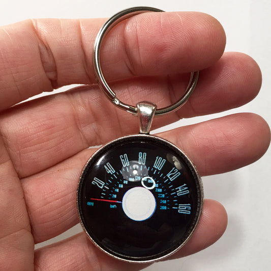 2013 Ford Mustang 160 MPH Speedometer 1.2" Keychain