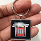 Vintage Chevrolet C10 Fender Emblem Badge 1.2" Keychain