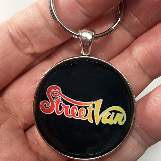 Vintage Dodge Street Van Emblem Badge Ornament Logo 1.2" Diameter Keychain