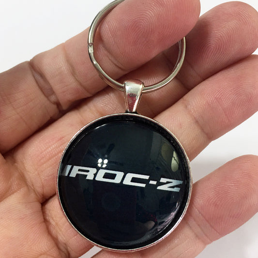 Chevrolet Camaro IROC-Z Emblem Badge 1.2" Keychain