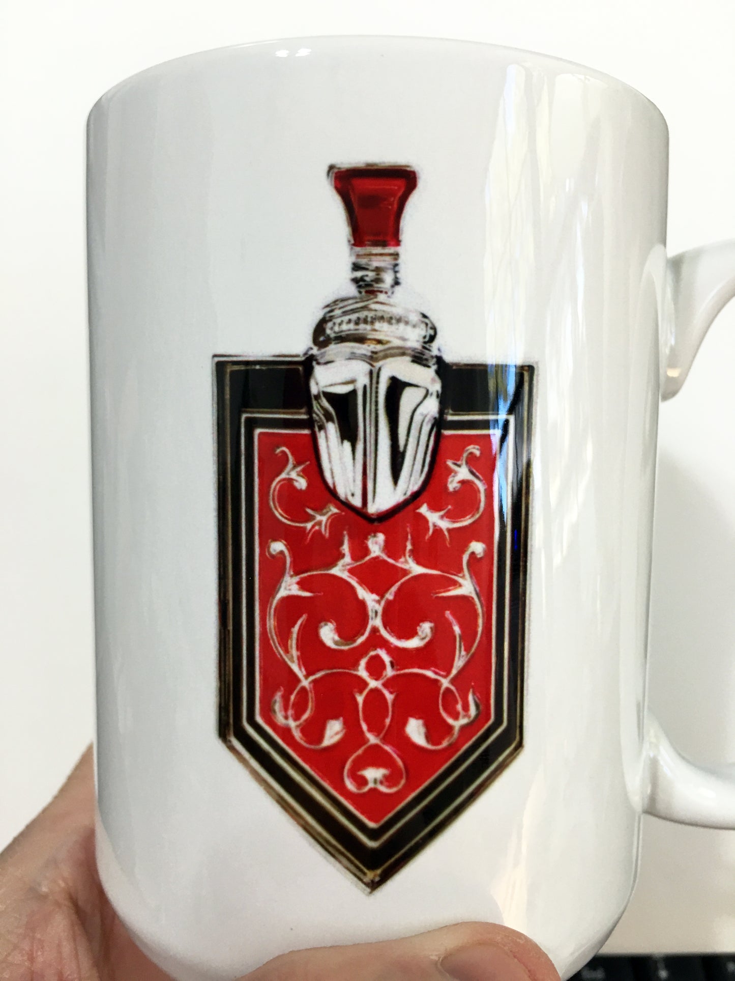 Vintage Chevrolet Monte Carlo Chrome Emblem Badge LARGE 15 oz. Ceramic Mug