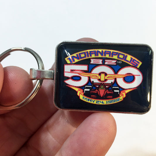 Vintage Chevrolet 1998 Corvette C5 Pace Car Emblem Badge Logo 1" x 1.25" Keychain