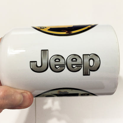 Distressed Jeep Sign Large 15 oz. Mug