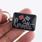 Vintage 1960's Chevrolet Corvette C2 Stingray Emblem Badge Logo 1" x 1.25" Keychain