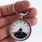 Vintage Porsche 987 Boxster 8K Tachometer Gauge 1.2" Diameter Keychain