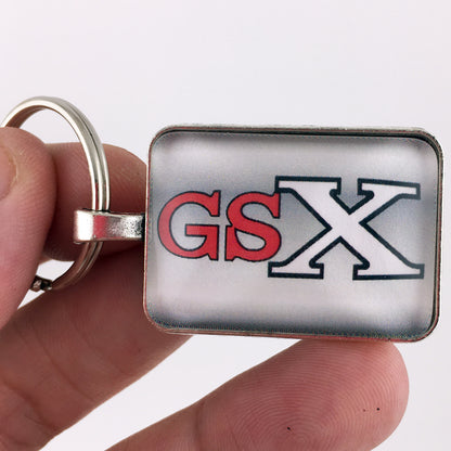 Vintage Buick GSX Emblem Badge 1" x 1.25" Keychain