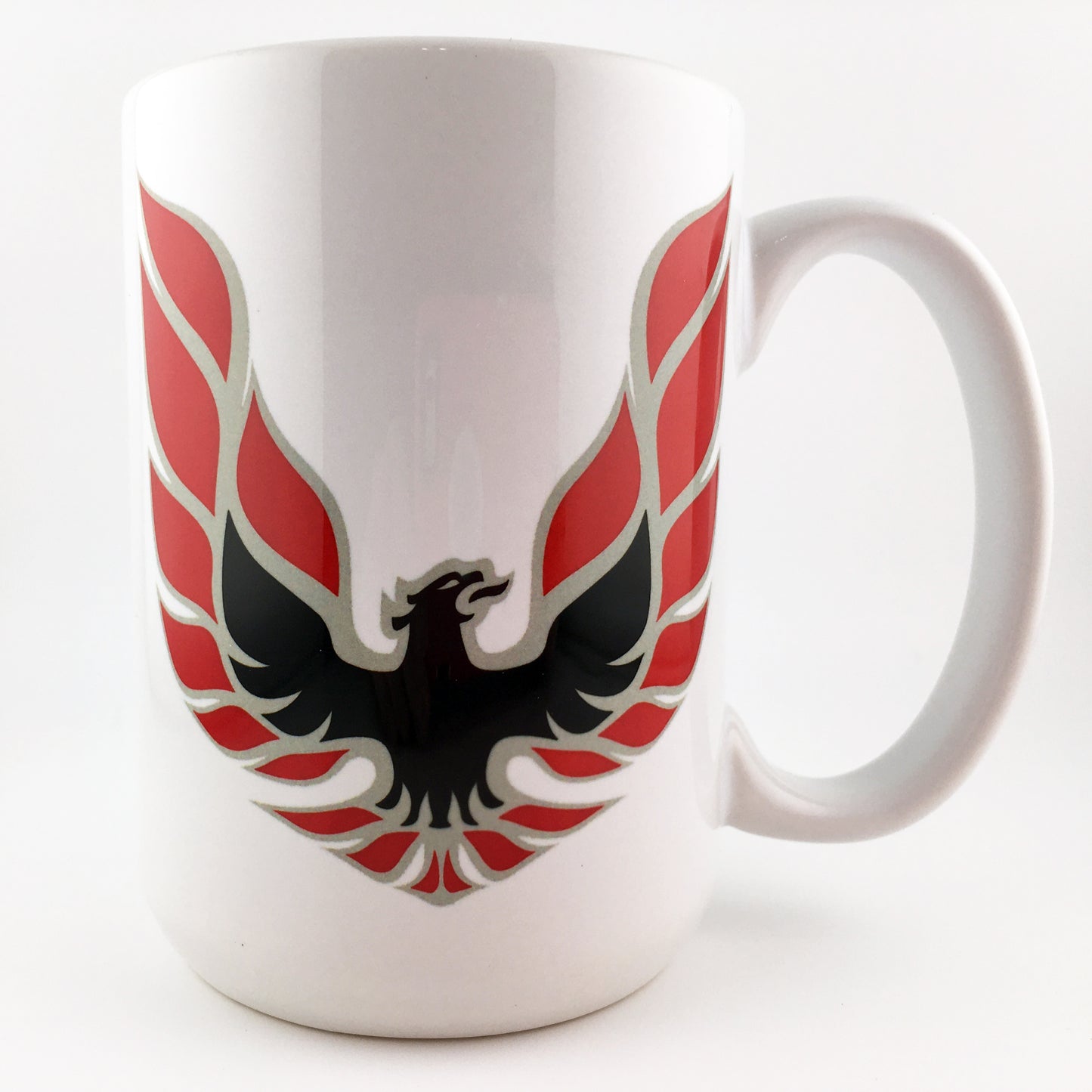 Vintage Pontiac Firebird Trans Am Emblem Badge LARGE 15 oz. Ceramic Mug