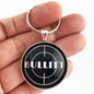 Ford Mustang Bullitt Emblem Badge 1.2" Keychain