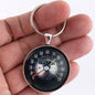 Vintage Oldsmobile 442 120 MPH Speedometer Gauge 1.2" Diameter Keychain