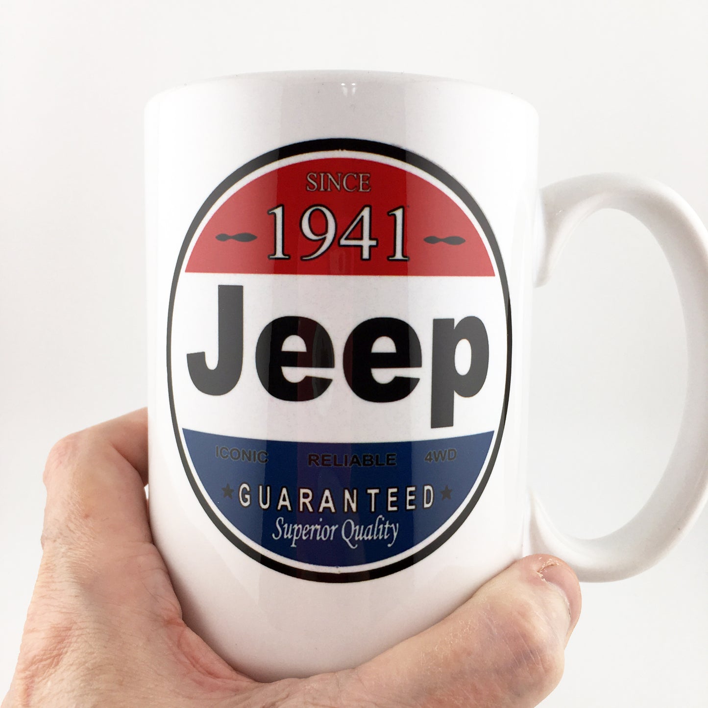 Jeep Since 1941 Sign Large 15 oz. Mug