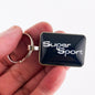 Vintage Chevelle Super Sport Chrome Badge Emblem 1.2" Diameter Keychain