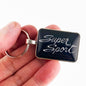 Vintage Chevelle Super Sport Script Chrome Badge Emblem 1.2" Diameter Keychain