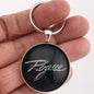 American Motors Corporation AMC Rogue Emblem Badge 1.2" Keychain