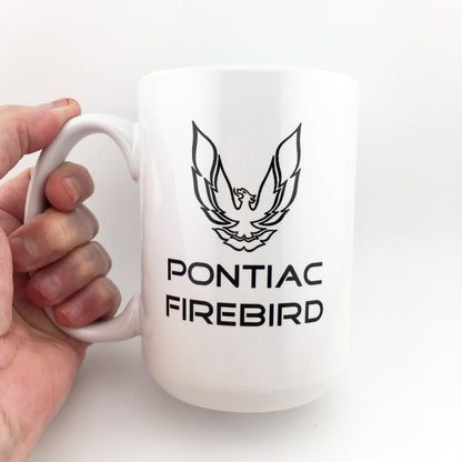 Daytona 500 25th Anniversary Pontiac Firebird Pace Car Large 15 oz. Mug