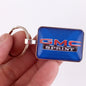 Vintage GMC Sprint Chrome Fender Emblem  1" x 1.25" Keychain