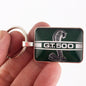 Ford Mustang Green GT 500 Rocker Emblem Decal 1 x 1.25 Keychain