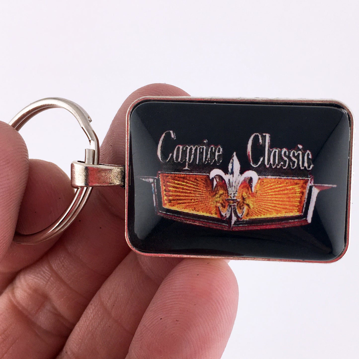 Vintage Chevrolet Caprice Classic Badge Emblem 1 x 1.25 Keychain