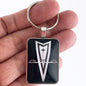 Vintage Pontiac GTO Grille Emblem 1" x 1.25" Diameter Keychain