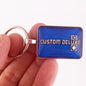 Vintage Chevrolet Custom Deluxe 10 Badge Emblem 1 x 1.25 Keychain