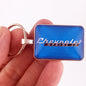 Vintage Chevrolet Apache 30 Fender Emblem 1 x 1.25 Keychain