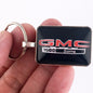 Vintage GMC 1500 Sierra Chrome Fender Emblem  1" x 1.25" Keychain