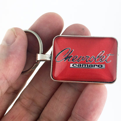 Vintage 1968-1969 Chevrolet Camaro Z28 Emblem Badge 1 x 1.25" Keychain