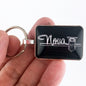 Vintage Chevy Nova II chrome Badge Emblem 1 x 1.25" Diameter Keychain