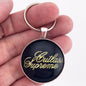 Vintage Oldsmobile Gold Cutlass Supreme 1973-1977 Emblem 1.2" Diameter Keychain