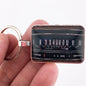 Vintage Cadillac 100 MPH Speedometer 1" x 1.25" Keychain
