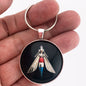 American Motors Corporation Hornet Emblem Badge 1.2" Keychain