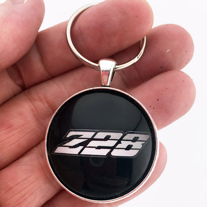 1980-1981 Chevrolet Camaro Z28 Red Decal Grille Emblem Badge 1.2" Keychain