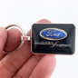 Vintage Ford Camper Special Truck Fender Emblem 1" x 1.25" Diameter Keychain