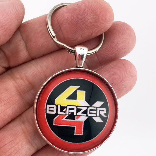 Vintage Chevrolet 4x4 Blazer Emblem Badge 1.2" Keychain