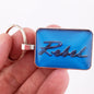 AMC American Motors Corporation The Rebel 1" x 1.25" Keychain
