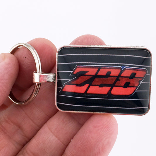 Vintage Chevrolet Camaro Z28 1980-1981 Red Grille Emblem 1 x 1.25" Keychain