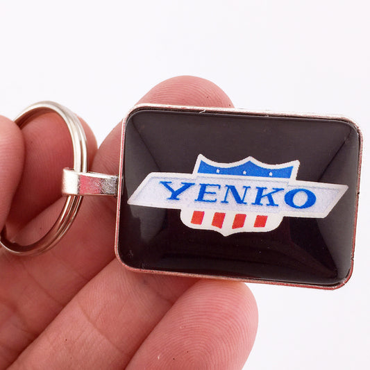Vintage YENKO Chevrolet Camaro Badge Emblem 1 x 1.25" Keychain