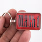 Ford Mustang Red Mach 1 Fender Emblem Decal 1 x 1.25 Keychain