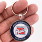 Vintage Buick Authorized Service Sign 1.2" Keychain