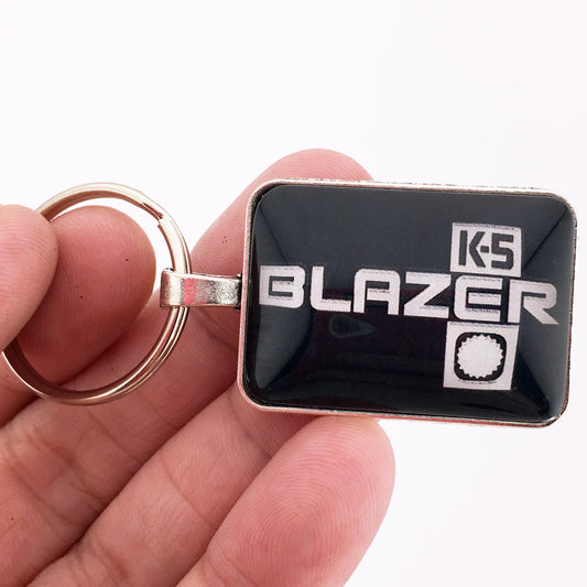 Vintage Chevrolet K5 Blazer Fender Emblem 1 x 1.25 Keychain