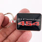 Vintage Chevrolet El Camino 454 Emblem Badge Logo  1" x 1.25" Keychain