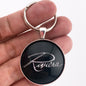 Vintage Buick Riviera Emblem Badge 1.2" Keychain