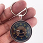 1954-1967 Volkswagen VW 80 MPH Speedometer Gauge 1.2" Diameter Keychain