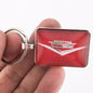 Vintage Cadillac Silver Emblem Badge Ornament 1" x 1.25" Keychain