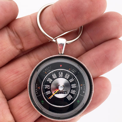 1966-1967 Ford F150 Truck 5 Pack 100 MPH Speedometer Gauge 1.2" Diameter Keychain