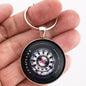 1960's Ford Mustang GT Mag Wheel 1.2" Keychain